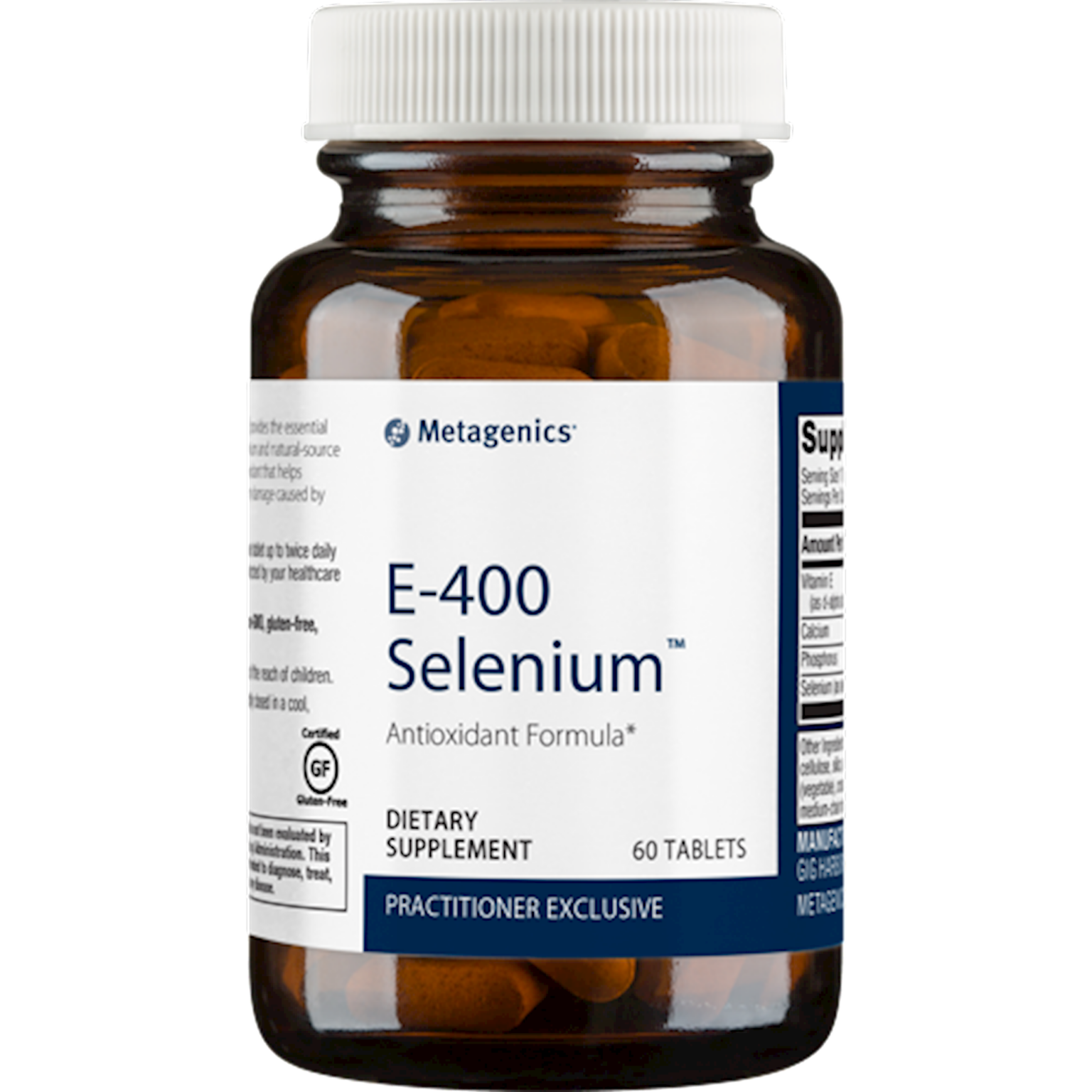 Vitamin E E400 Selenium 60 Tablets (ME) Biotype Nutrients